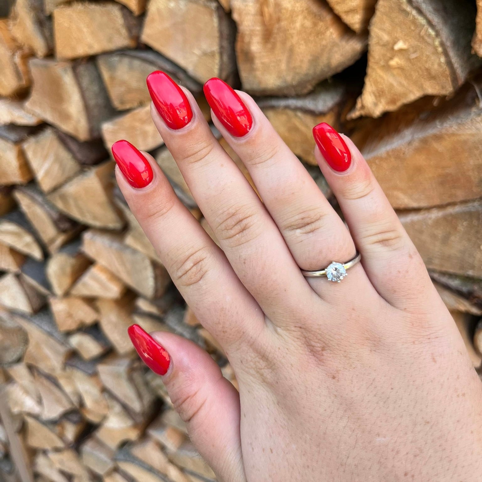 Ruby Red Gel Polish